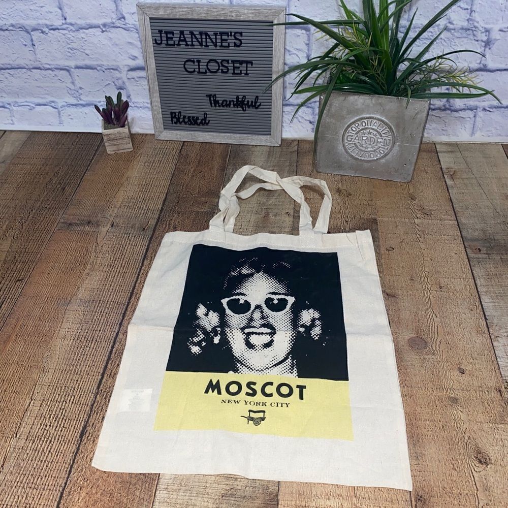Moscot × Vintage Rare Moscot Tote Pop Art